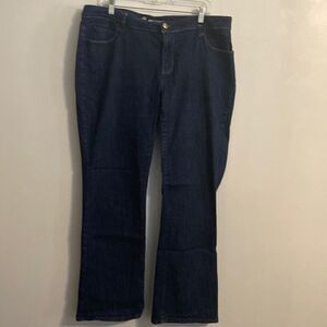 Rocawear 5 pocket Boot cut jeans., size 18